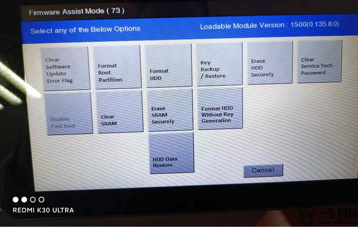 图片[6]-东芝2508A/2518A/3018A/2000AC/2500AC/2010AC等黑机报错F101更换硬盘及升级教程-智修e站