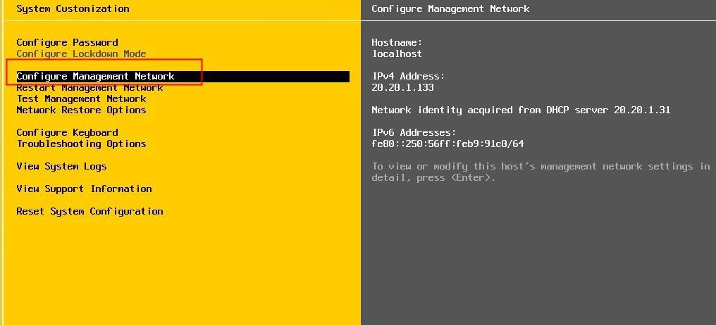 图片[2]-ESXI6.7修改为静态IP的方法-智修e站